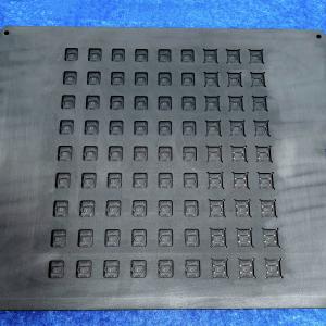 6 Microns Isostatic Semiconductor Graphite Block Low Expansion 125 MPa