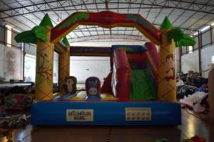China Jungle inflatable forest animals jump house PVC fabric middle size inflatable animals bouncy on sale on sale