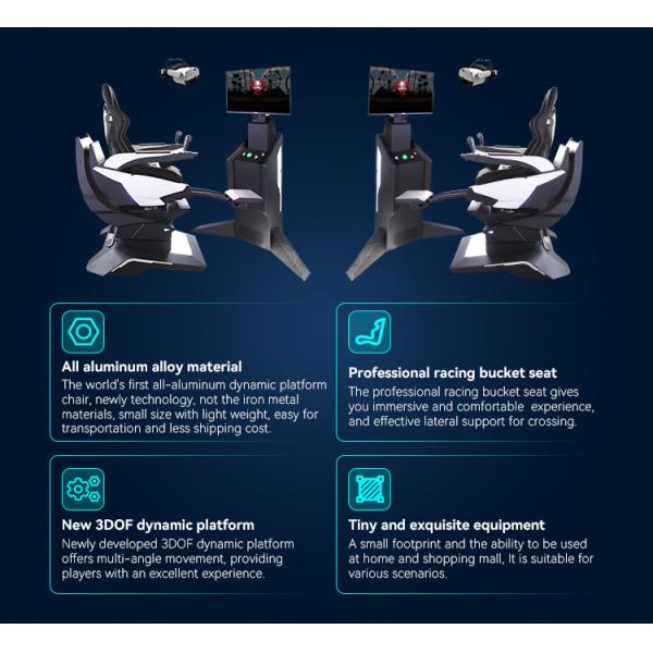 360 Degree Rotation Chair Game Machine 9D Virtual Reality Simulator Vr 360 Simulator