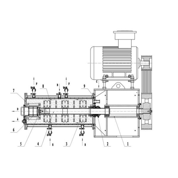 HZPLUS 250 90KW Bead Mill Machine Energy Saving 20% For LFP