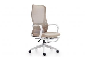 China 68*64*114 Home Office Swivel Desk Chair With Arms And Footrest on sale