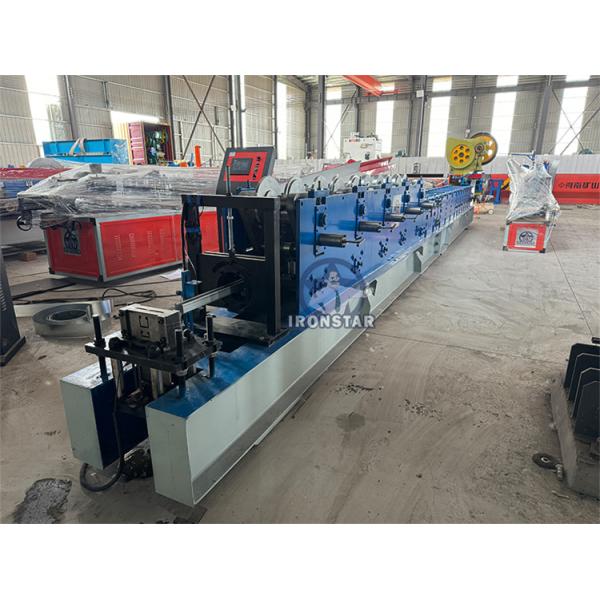 41*21 / 41*41 / 41*72mm 3 sizes in 1 Solor bracket roll forming line in Mexico Photovoltaic bracket forming machine