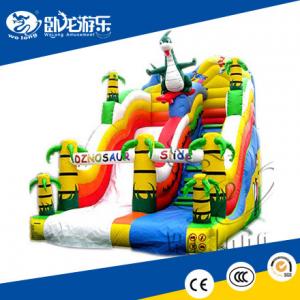 China cartoon inflatable pool slide, inflatable slip n slide on sale
