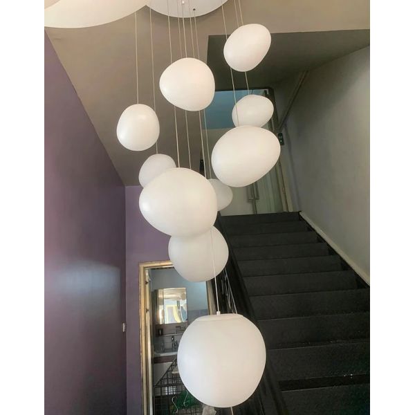 Modern Ceiling Chandeliers Creative Staircase Pendant Light(WH-NC-128)