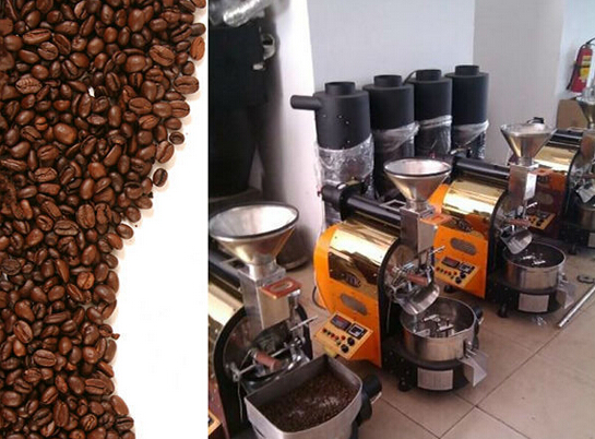 Customized Professional 15kg Commercial Coffee roasters Energy Saving