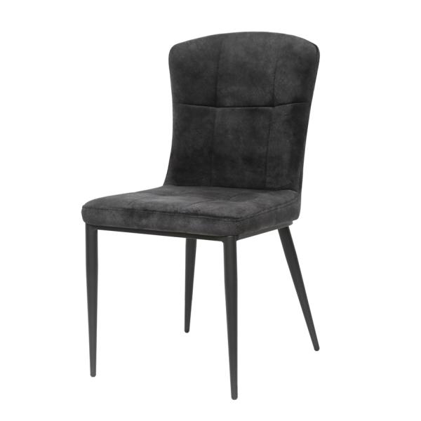 Industrial Modern Leather Dining Chair Long Lasting For Coffee Shops