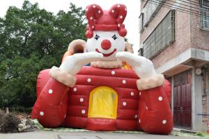 Wholesale Commericlal Giant Inflatable High Dry Slide Circus Clown Eco - Friendly from china suppliers