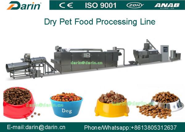 Quality Continuous Automatic dog food production line for sale