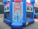 Inflatable Princess Bounce House For Amusement Park / Leisure Center