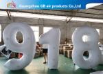 Outdoor Advertising Inflatable Letters And Number Airtight For Sale
