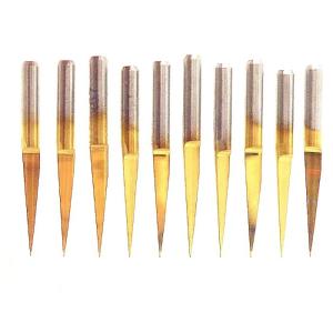 China Carbide 10 Degree 0.1mm Pcb Engraving Bits For Cnc Router on sale