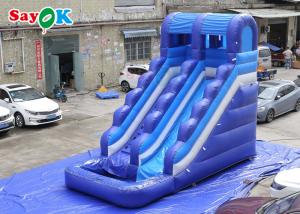 Wholesale Amazing Fun Tarpaulin Inflatable Water Slide With Pool Bounce Slide Inflatable Water Slides For Kids from china suppliers