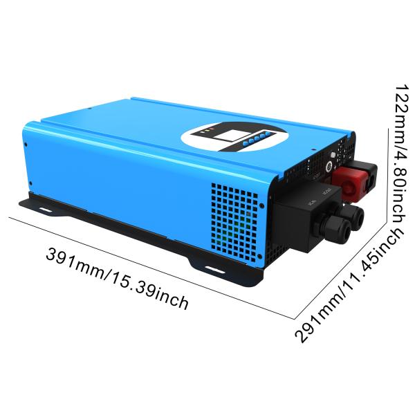 3KW Pure Sine Wave Inverter Bidirectional Grid Connected Inverter With LCD Display