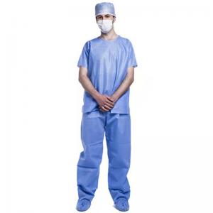 Wholesale Medical Sterile CPE Plastic Surgical Disposable Isolation Gown For Hospital from china suppliers