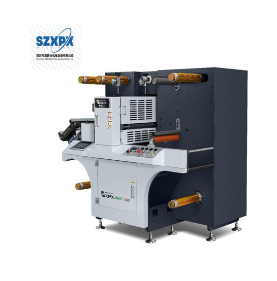 Bar Code Label Die Cutting Machine with Max Rewinding Diameter of 600mm