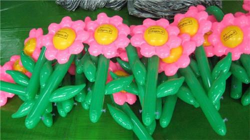 Inflatable Sun Flower Hammer Toy for Toddler or advertising promotional