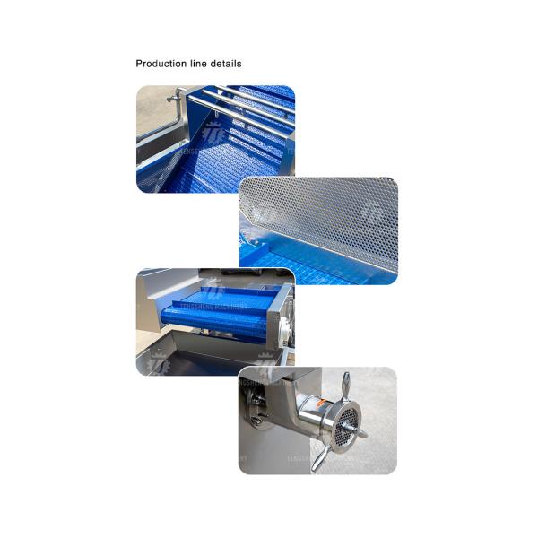 Industrial Ground Meat Production Line Kitchen Food Processor
