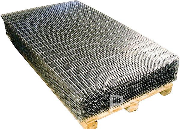 Quality Black Iron Welded Wire Mesh Panels Square Grid For Building / Agricultural / Industrial for sale