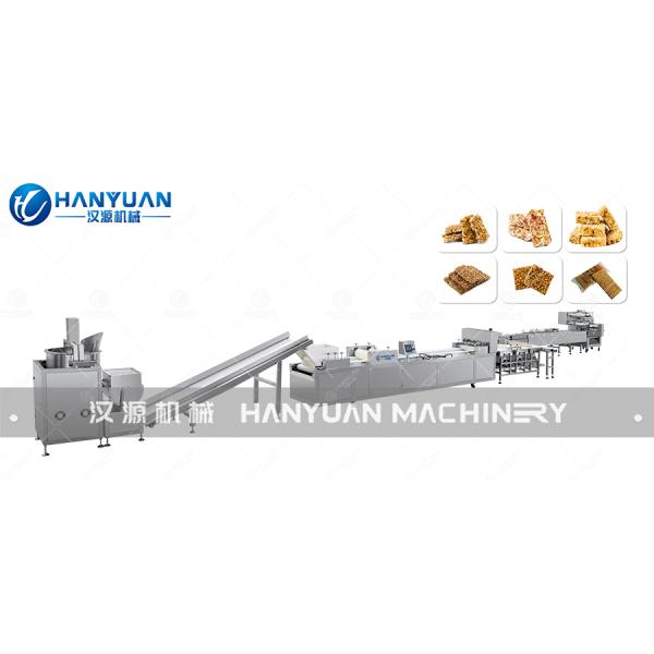 Peanut Chikki Production Line 20×8m Layout Peanut Brittle Machine