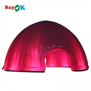 Wholesale Outdoor Inflatable Tent Dome 15x7.5mH LED Light Inflatable Air Tent For Camping from china suppliers