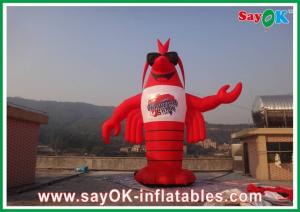 Wholesale Red H3 - 8m PVC Inflatable Lobster  Custom Giant For Exhibitions from china suppliers