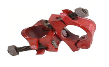 Customized Scaffold Accessories High Strength Scaffold Swivel Coupler Silver