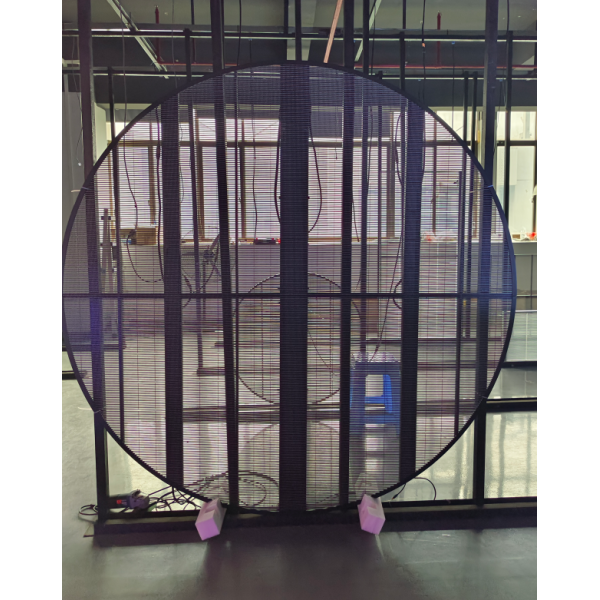IP67 Waterproof 6000CD Brightness LED Grille Screen Customizable Video Wall for Advertising
