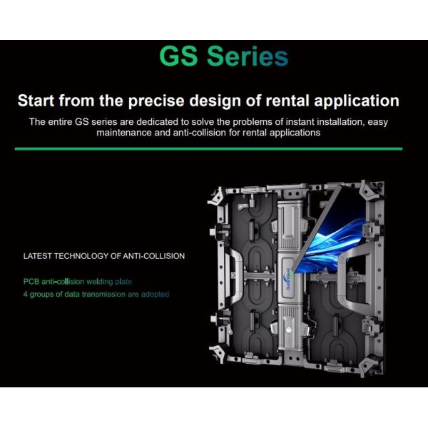 Guide Visual P2.9 High-Resolution LED Video Wall Panels for Indoor/Outdoor Events & Rentals