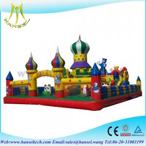 China Hansel  inflatable slip and slide for commercial for children on sale
