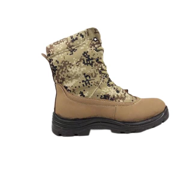 Slip Resistant Breathable Military Leather Boots
