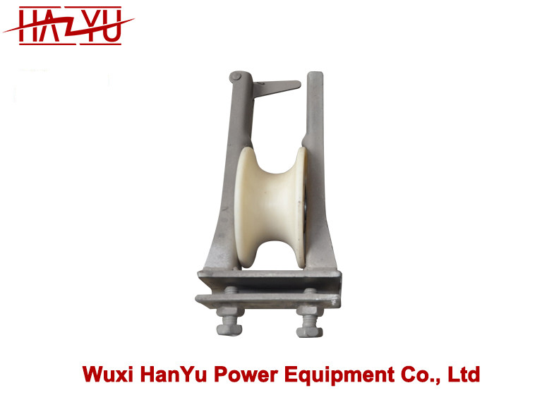 Wholesale TYSHC Stringing Pulley Aluminum Wheel Cross Arm Mounted Stringing Block from china suppliers