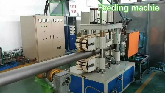 Fully Automated One-Step Polyurethane Pipe Production Line in Heating Systems