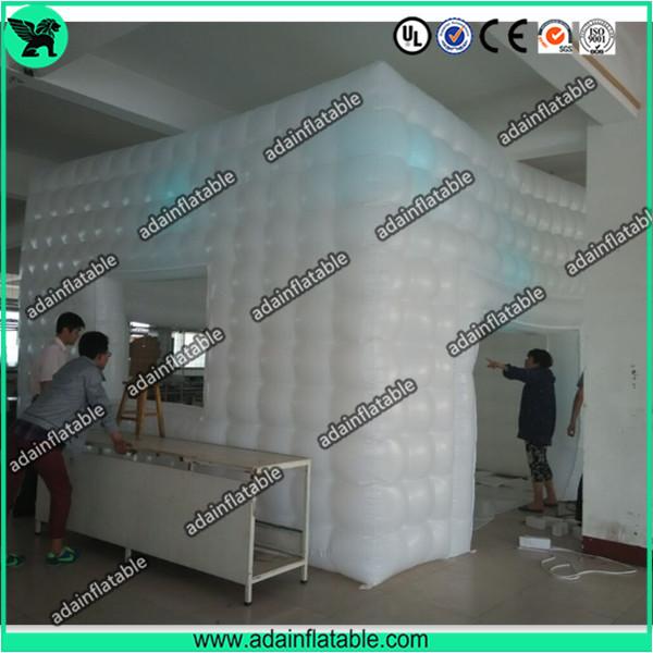 Quality Inflatable Cube Tent,Event Customized Inflatable Tent,Lighting Inflatable Tent for sale