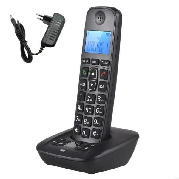 Large Character Display Elderly Mobile Phones with Big Buttons Package Includes 1Set D1002B TAM Digital Phone