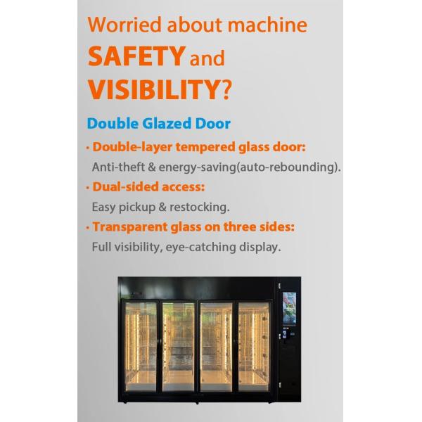 ISO9001 Certified Flower Vending Machine with 5℃ Refrigeration and Modern Design for Fresh Flowers Bouquets