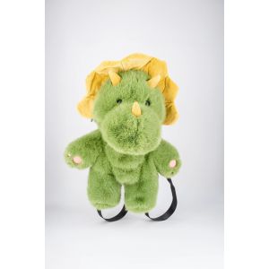 Wholesale OEM ODM Plush Backpack Dinosaur Image With Adjustable Shoulder Strap from china suppliers