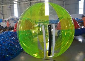 China Clear Outdoor Inflatable Water Toys , Water Walking PVC Zorb Ball on sale