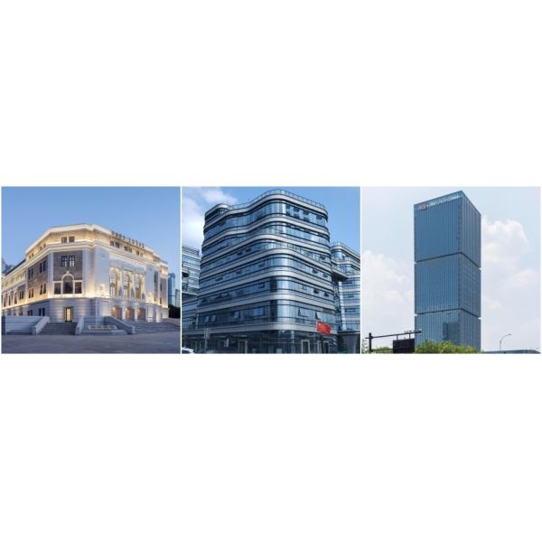 Commercial Architectural Steel Buildings Metal Structure Office ODM