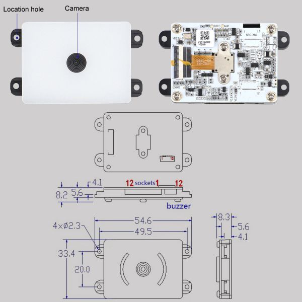 High-Speed Embedded Barcode Scanner Seamless Integration for 1D/2D/QR Code Decoding