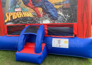 Wholesale Kids Inflatable Bouncer Castle Outdoor Commercial Party Spider Man Bouncy Castle Hire from china suppliers