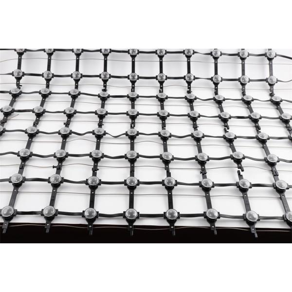 DC12V RGB 30mm Flexible LED Mesh Screen Outdoor Waterproof IP67 80W