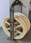 Cable Pulling Tools 916mm Diameter Conductor Stringing Pulley Blocks