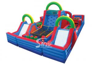 Wholesale Outdoor Kids Commercial Inflatable Obstacle Course For Inflatable Playground Equipment from china suppliers