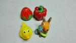 BPA Free Vinyl Squeezing Rubber Ducks / Elephant Children'S Bath Toys Shower