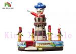 Adventuring Pirate Inflatable Rock Climbing Wall PVC Tropic Taste Blow Up Sports