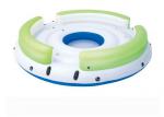 Family Party Inflatable Water Toys Island Lounge High Durability PVC Material