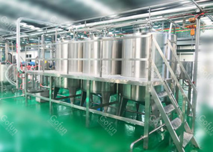 100T/D Jam Mango Processing Line Making Machine Mechanized Production