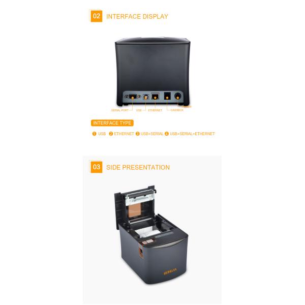 RP331 3 Inch Thermal Receipt Printer Lightweight Desktop Pos Printer