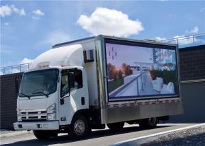 China P10mm 1R1G1B Vehicle LED Display , Truck Mounted LED Screen Energy Saving on sale
