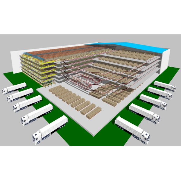 Stacker Crane ASRS Automatic Storage